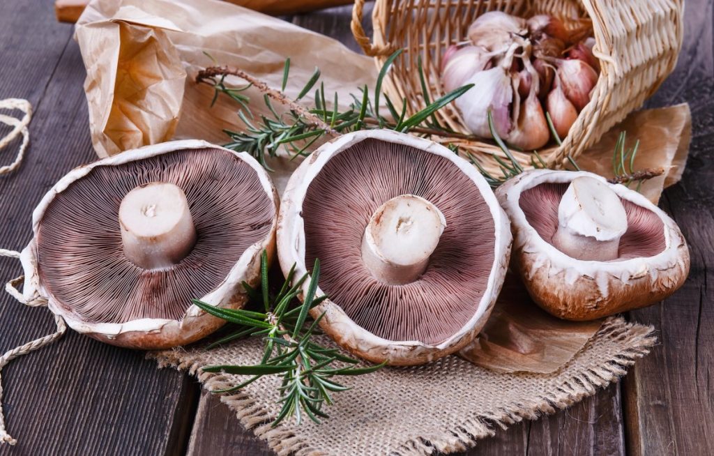 Portobello mushrooms
