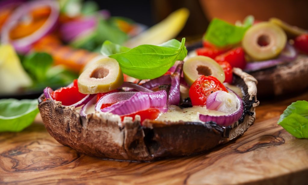 stuffed portobello mushrooms 1